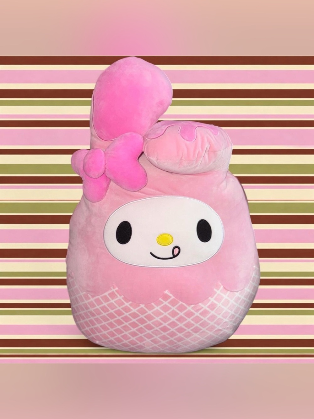 My Melody Sanrio Squishmallow Jumbo
20" Pink Ice Cream